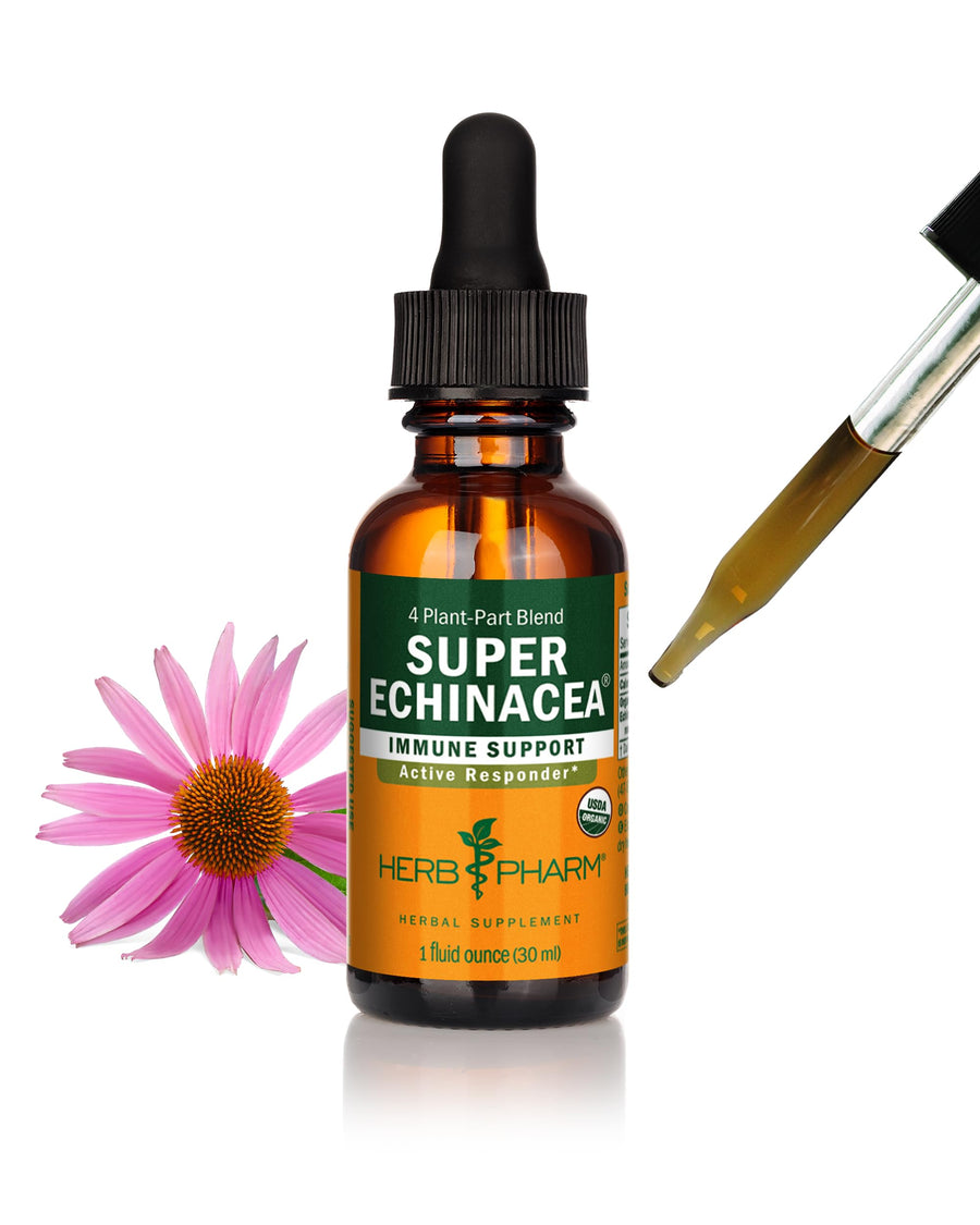 Herb Pharm Certified Organic Super Echinacea Liquid Ext