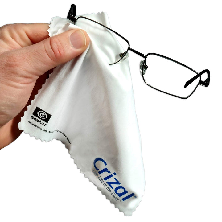 Crizal Microfiber Cleaning Cloth for Glasses, 3 Pack | 