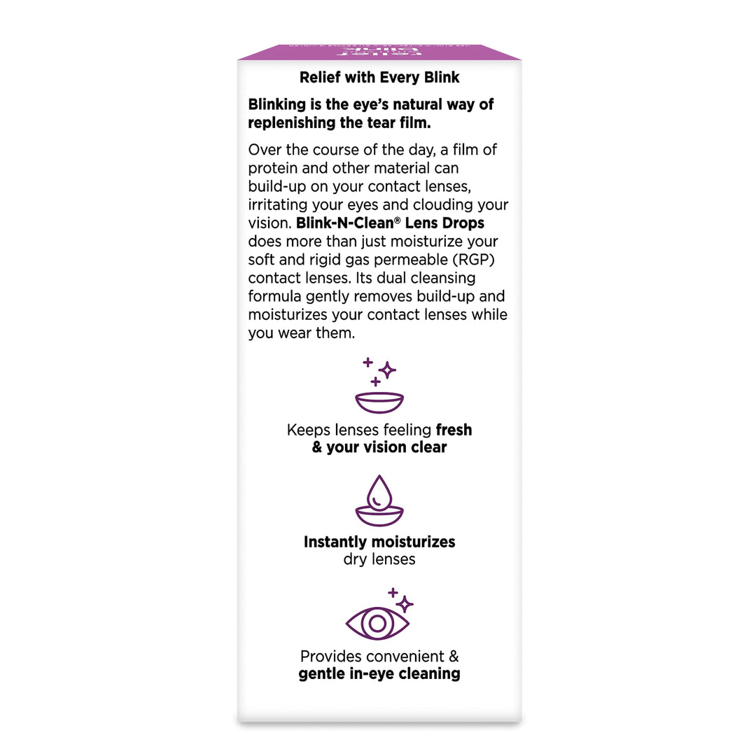 Complete Blink-N-Clean Lens Drops, 0.5 Fluid Ounce