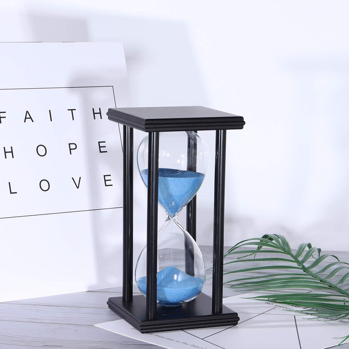 Hourglass Timer 30/60 Minutes Wood Sand Hourglass Clock