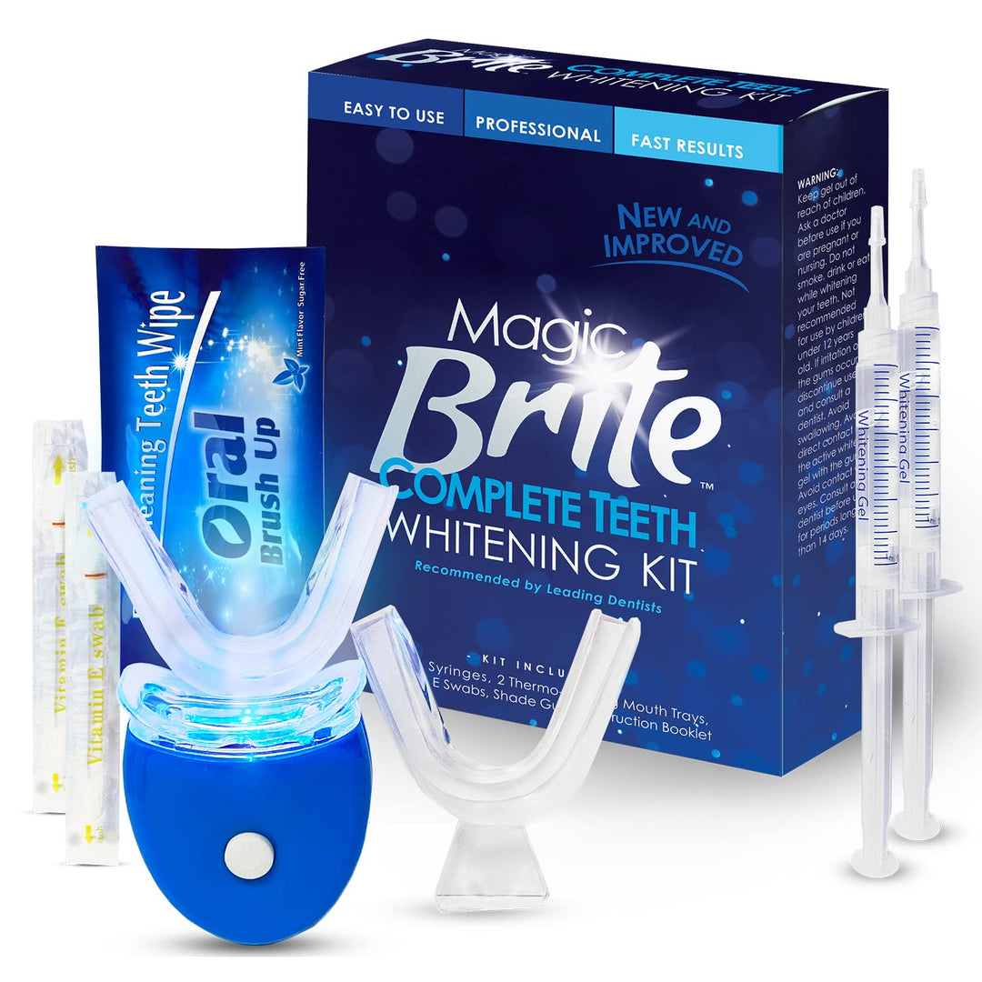 MagicBrite Complete Teeth Whitening Kit at Home Whitene