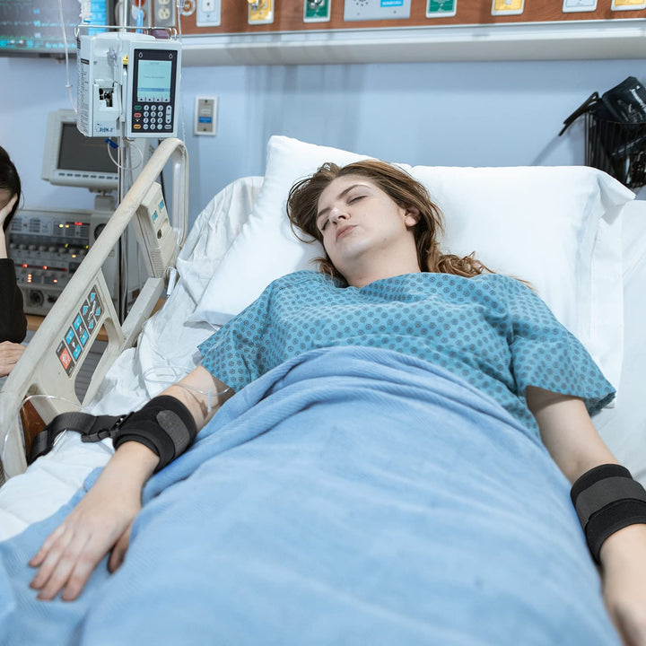 Olpchee 1 Pair Medical Restraints Patient Hospital Bed 