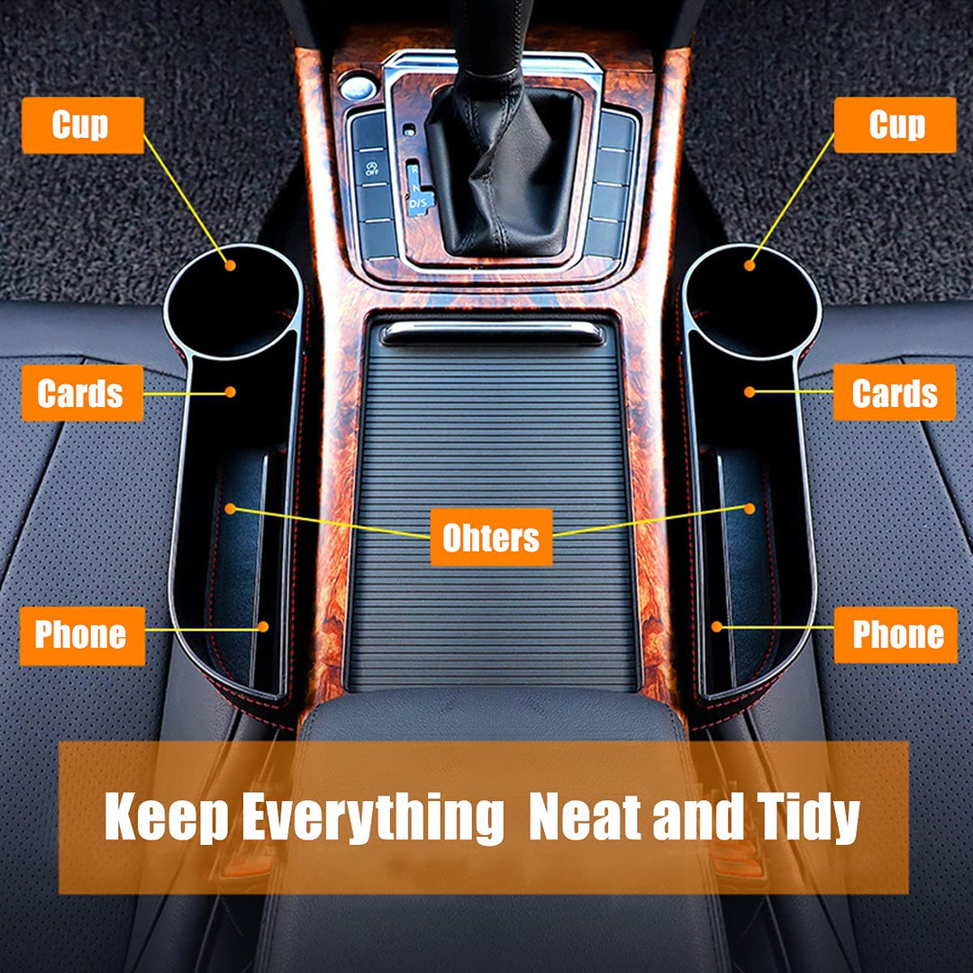 Car Seat Gap Filler Organizer Between Front seat car Or