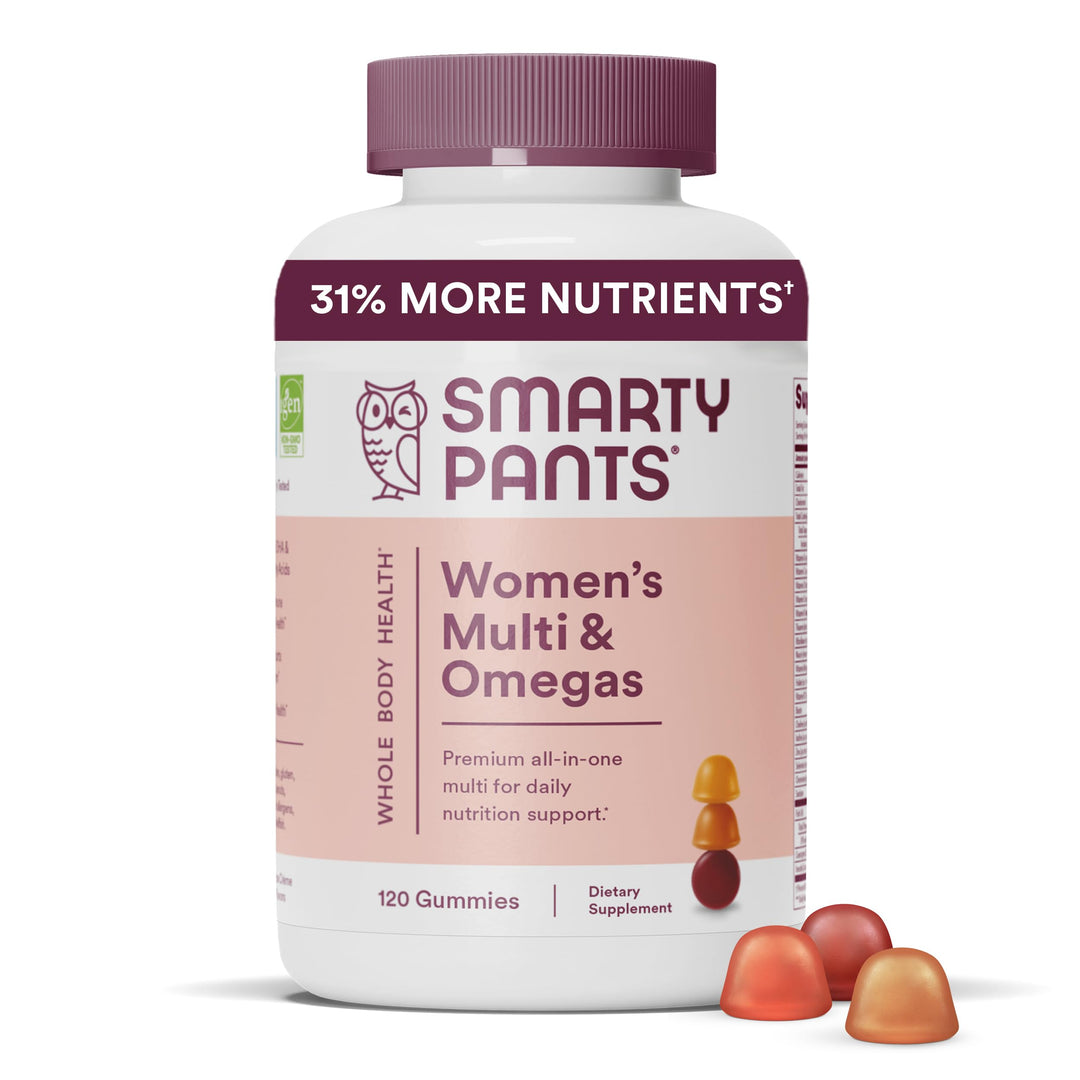 SmartyPants Women&#39;s Multivitamin Gummies: Omega