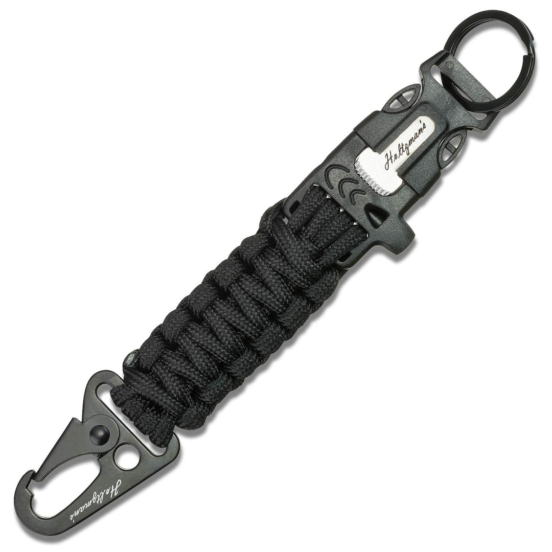 Ultimate 5-in-1 Paracord Keychain with Carabiner for Ca