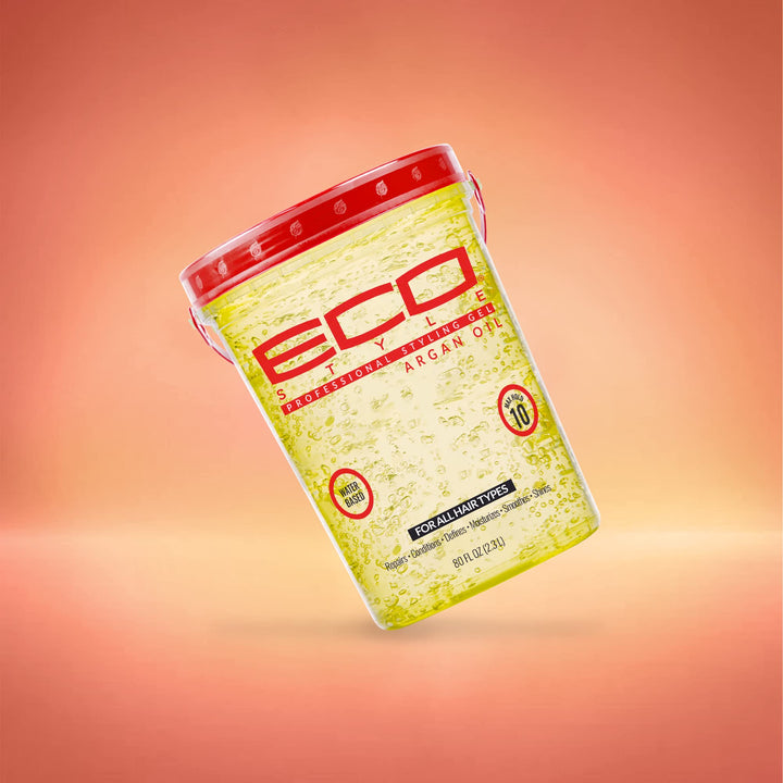 Eco Style Gel, Argan Oil, 80 Ounce(2.36 Liter)
