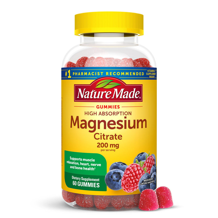 Nature Made High Absorption Magnesium Citrate 200 mg, D