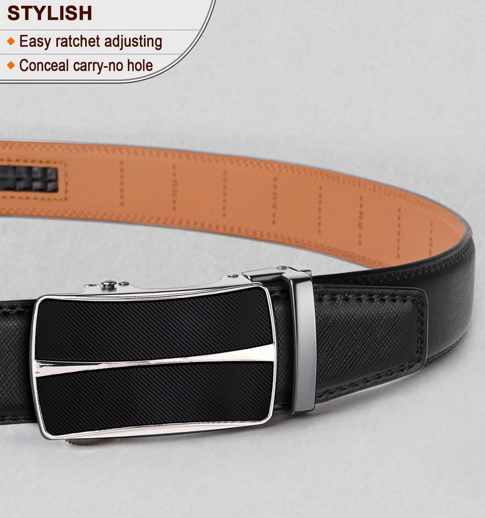 BULLIANT Men's Belt, Slide Ratchet Belt For Gift Me