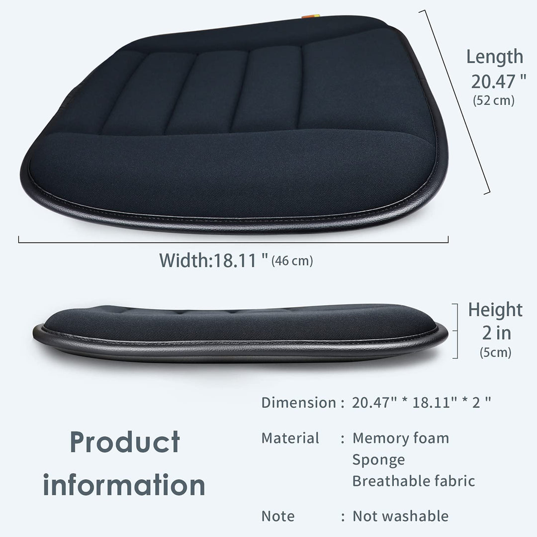 RaoRanDang Thick Seat Cushion Memory Foam Car Seat Cush