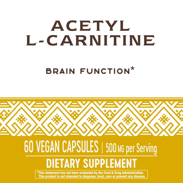 Nature&#39;s Way Acetyl L-Carnitine, Supports Brain