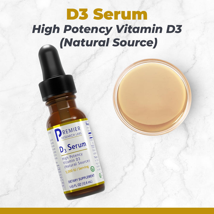 Premier Research Labs Vitamin D3 Serum - Liquid Vitamin