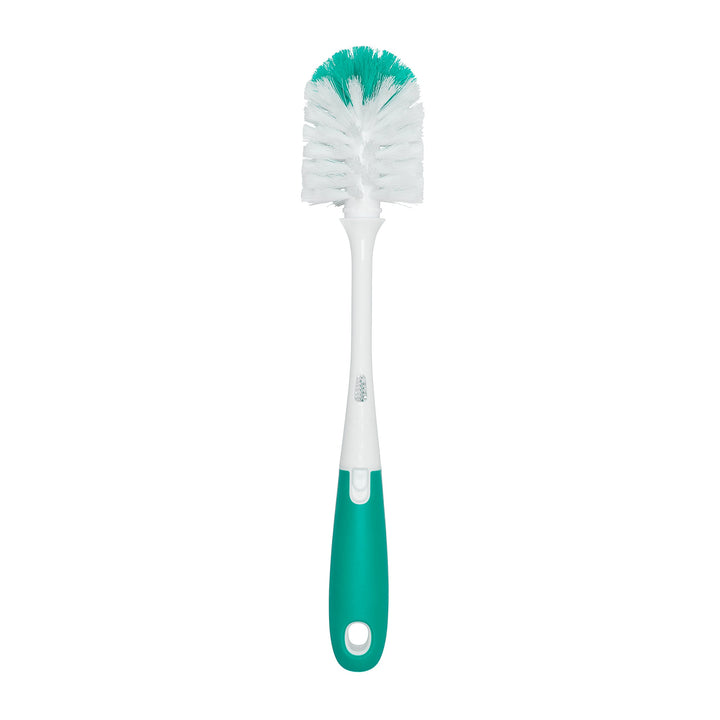 Tot Bottle Brush with Nipple Cleaner and Stand - Teal, 1 Count (Pack of 1)