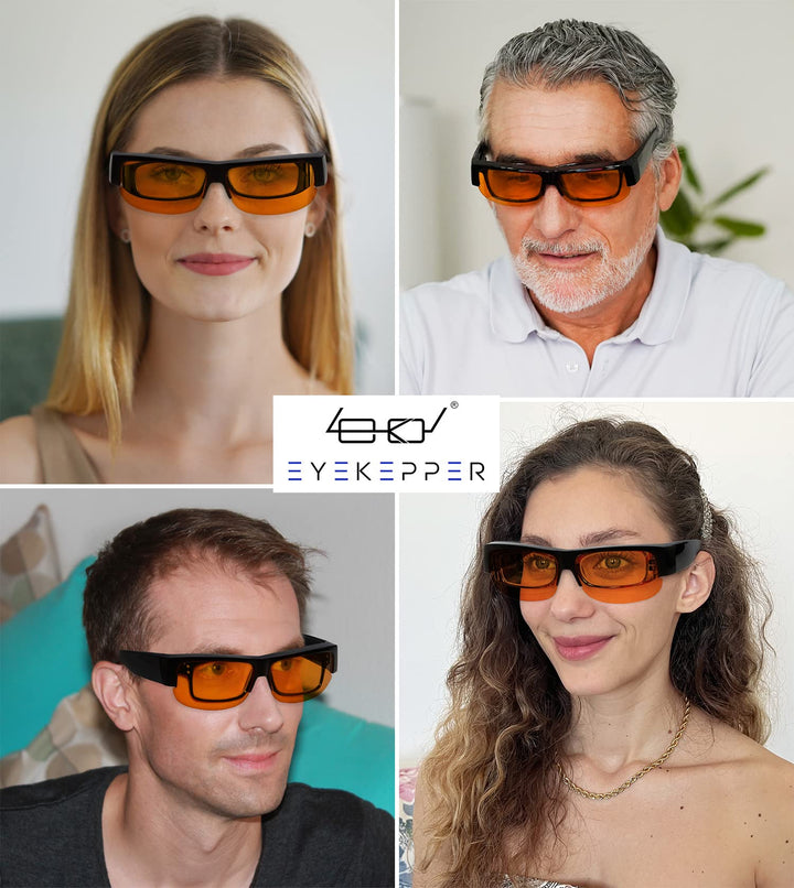Eyekepper 100% Blue Light Reduction Fitover Anti-Blue B