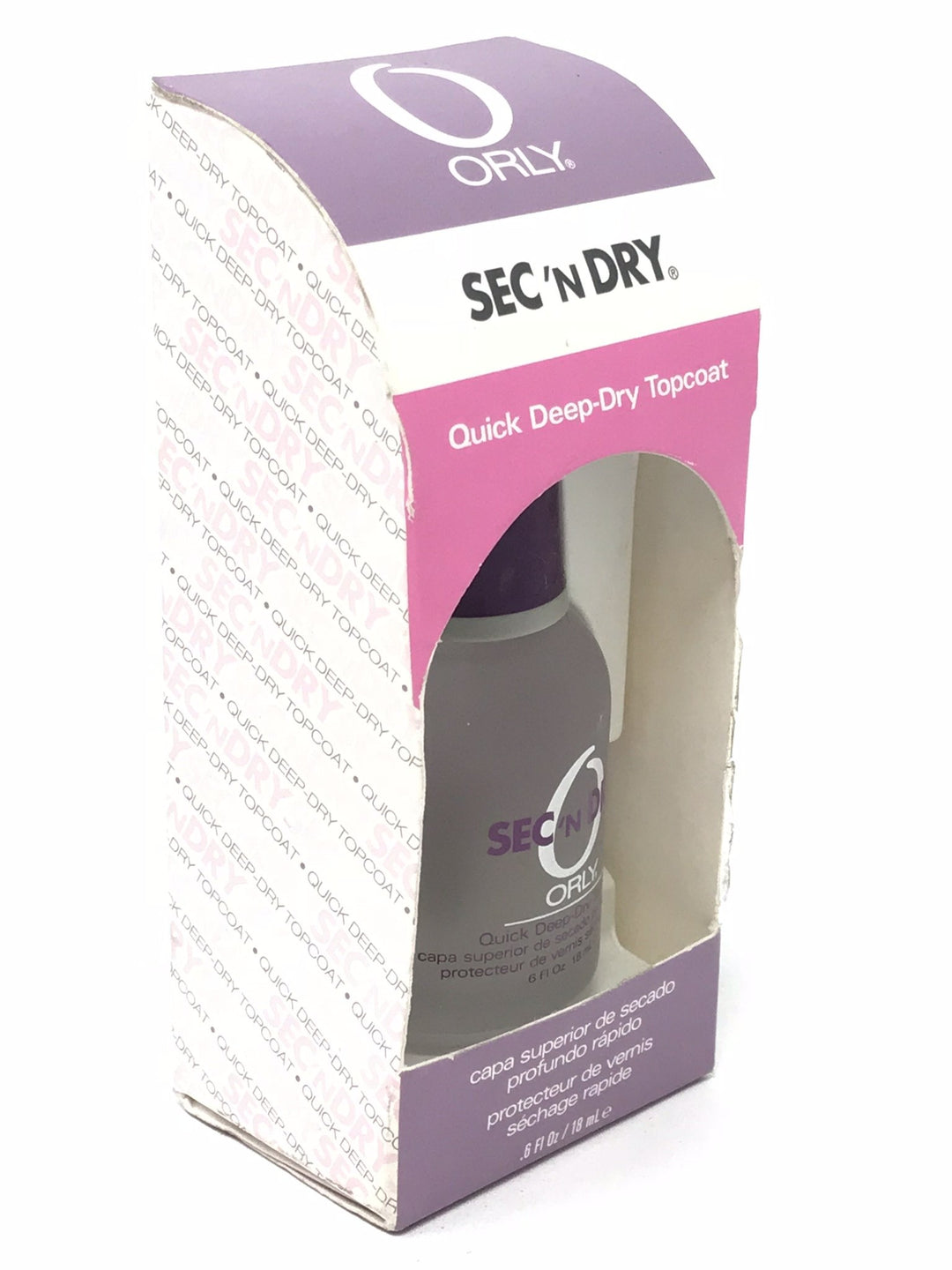 Orly Sec&#39;n Dry Quick Deep-Dry Topcoat .6 fl oz (18 ml) by Orly