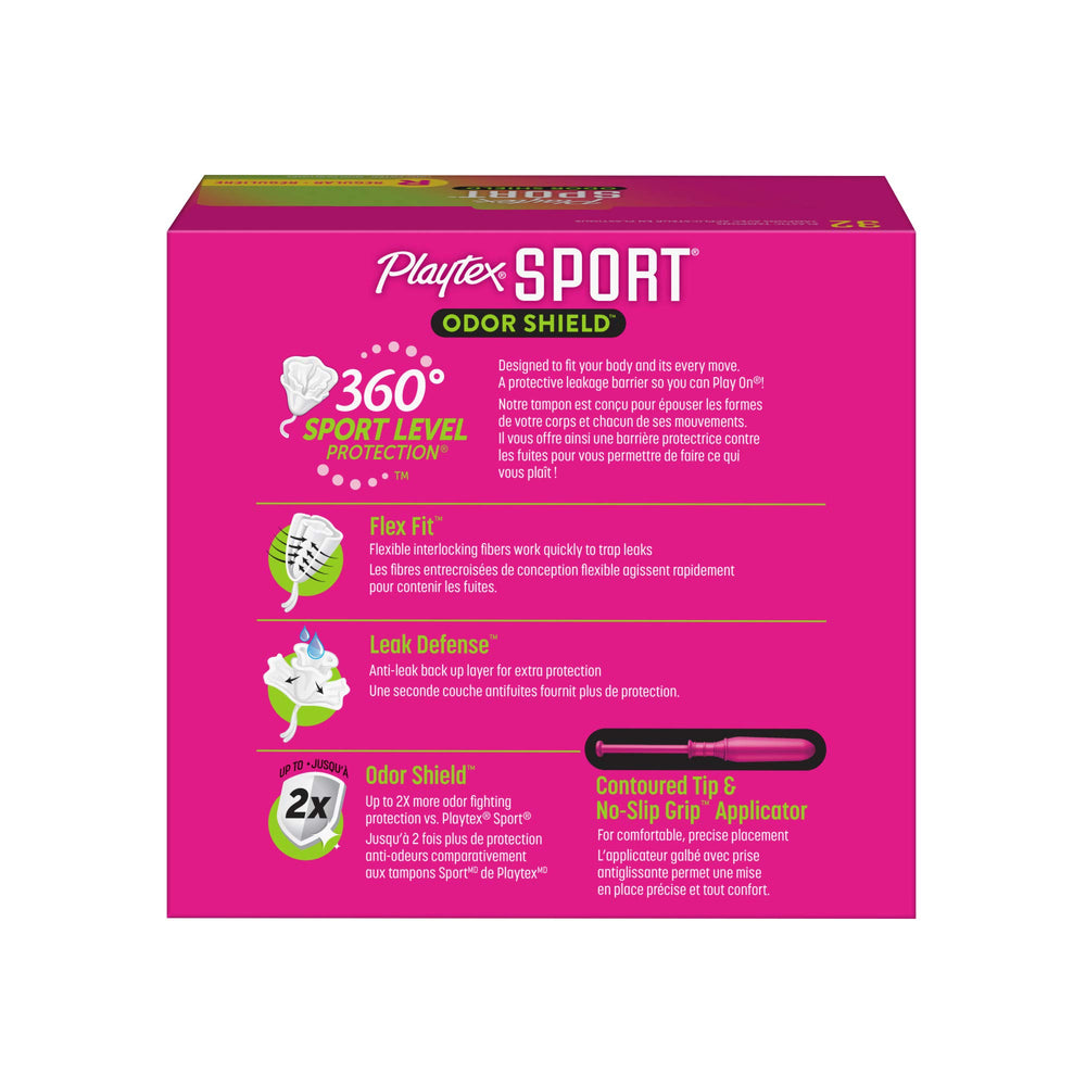 Playtex Sport Fresh Balance Tampons with Odor Shield Te