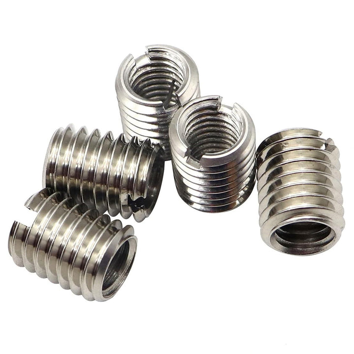5 Pcs Thread Adapters Sleeve Reducing Nut for M8 8MM Male to M6 6MM Female - REDUCERS Female Screw Sleeve Conversion Nut
