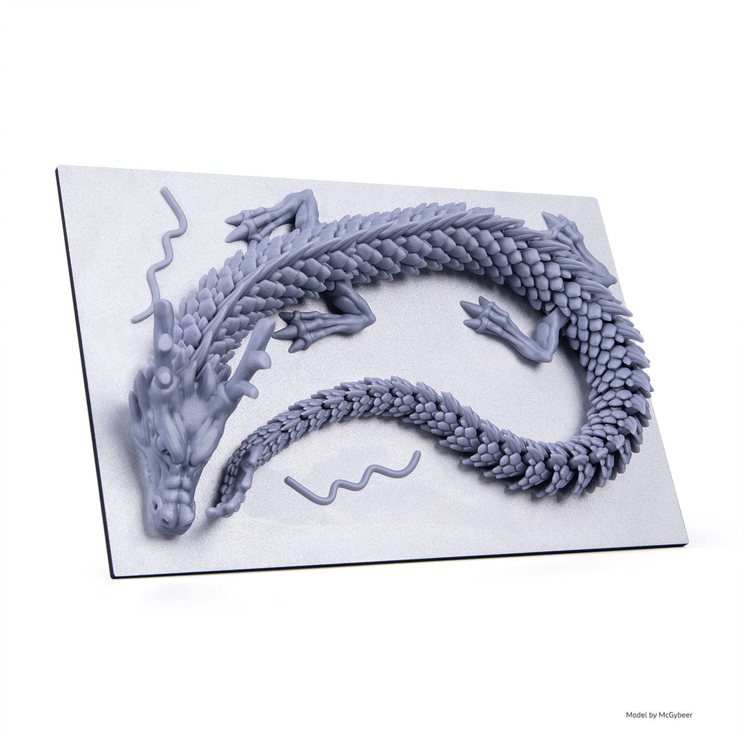 Building Plate for Saturn S LCD 3D Printer, Replacement Build Platform with Anti-Slip Hexagon Socket Screws and Sandblasted Surface, Compatible with Saturn S