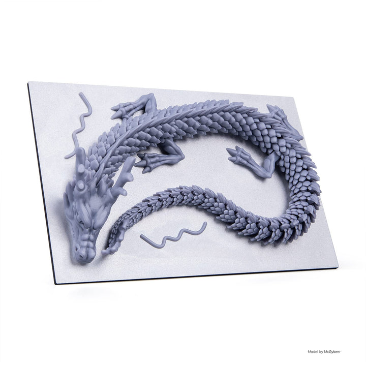 Building Plate for Saturn S LCD 3D Printer, Replacement Build Platform with Anti-Slip Hexagon Socket Screws and Sandblasted Surface, Compatible with Saturn S