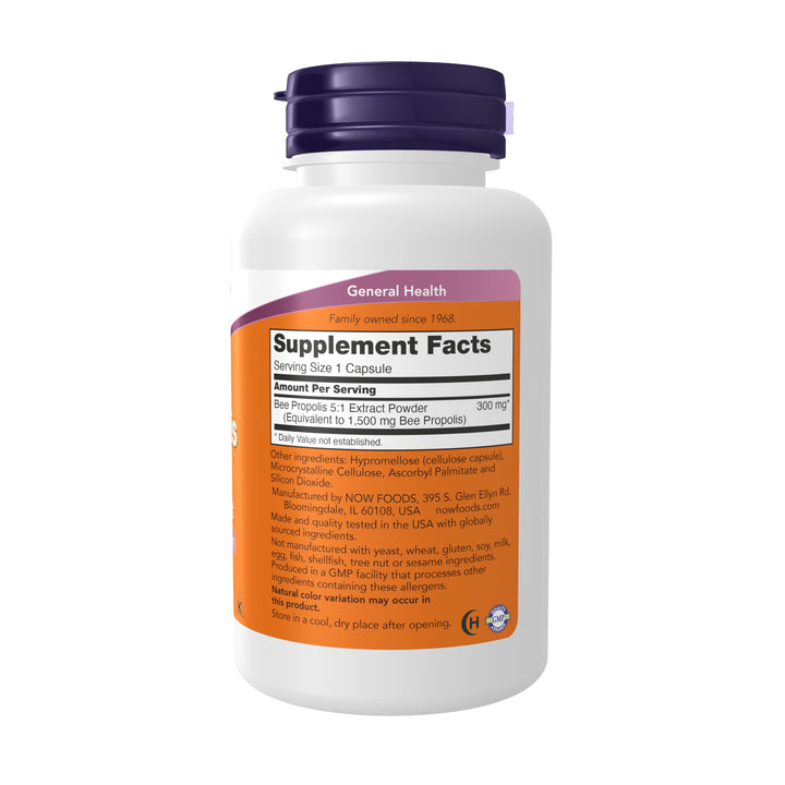 NOW Foods Supplements, Propolis 1,500 mg with 5:1 Conce