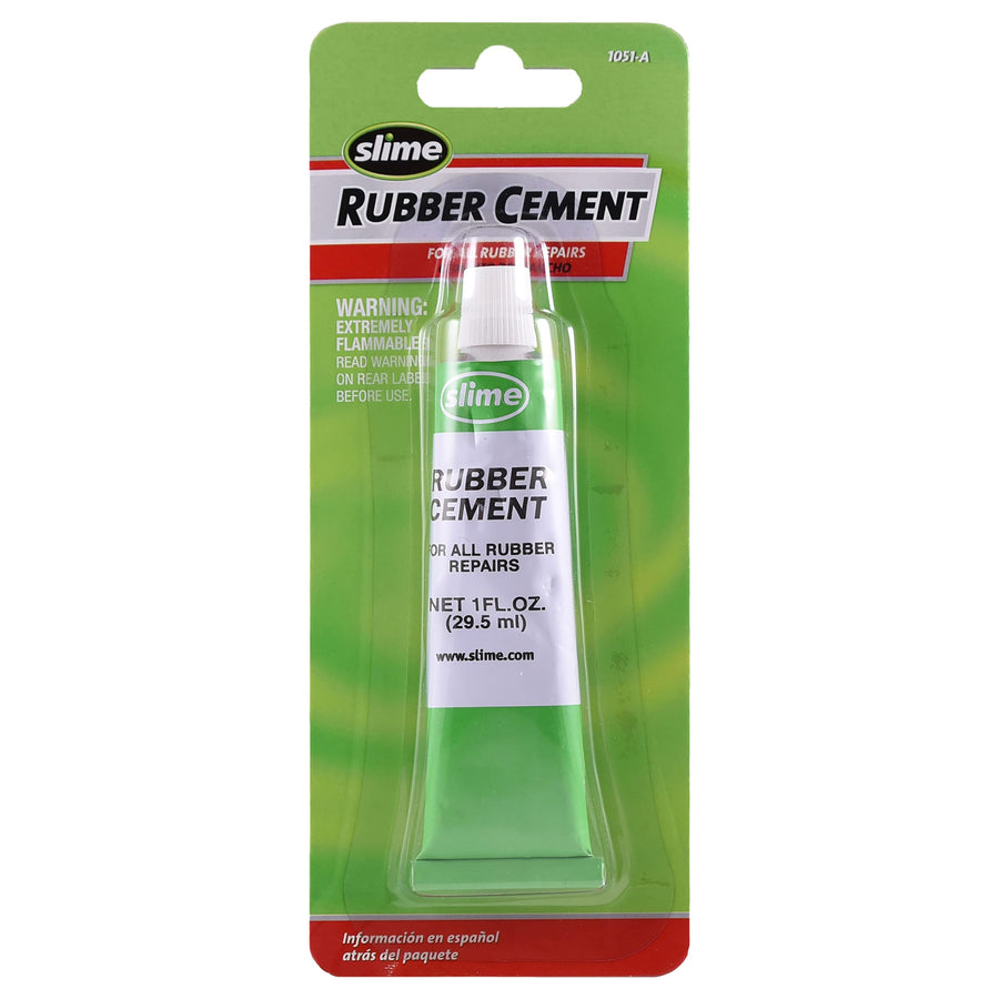 1051-A Rubber Cement, Tire Repair, use Plugs or Patches, 1 oz. Tube