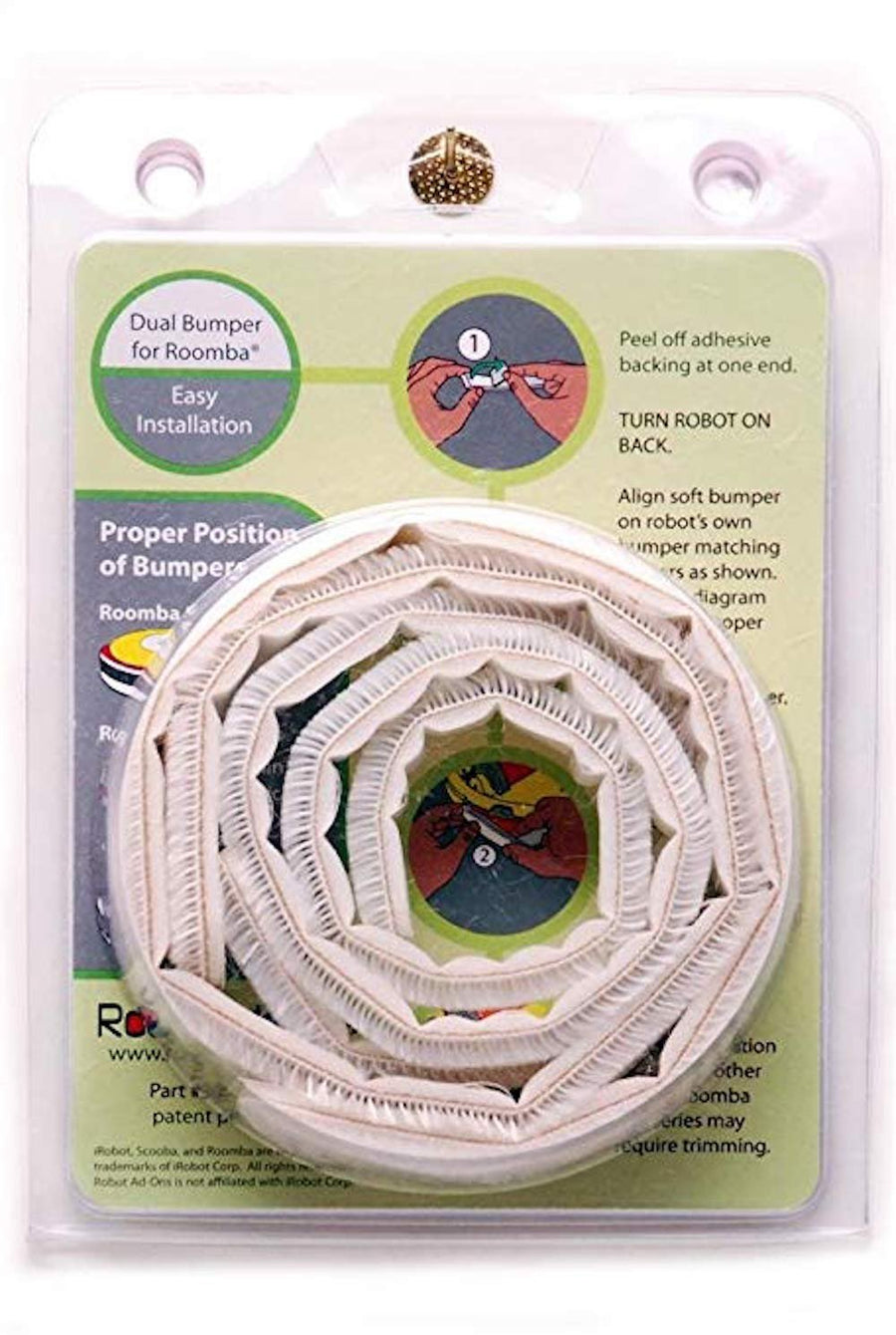 Dual Ultra-Soft Bumper for Roomba