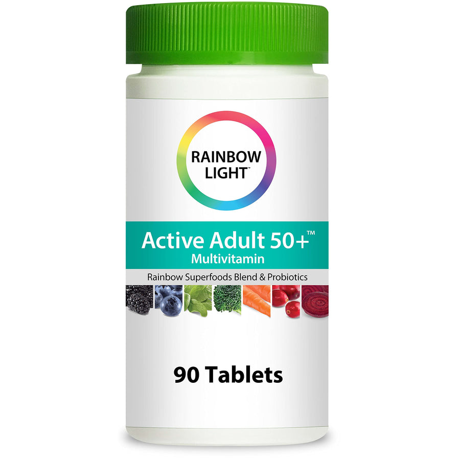 Adult Multivitamin, Vitamins C & Zinc, B Complex & Choline, Calcium & Vitamin D Supports Bone Health, Energy & Immune Support, Non-GMO, Vegetarian, 90 Tablets