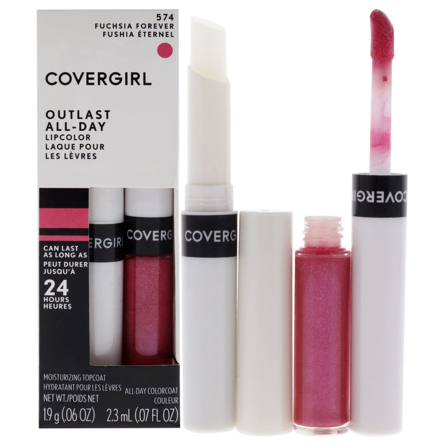 Outlast Lipcolor Fuchsia Forever 574 0.06 Fl Oz