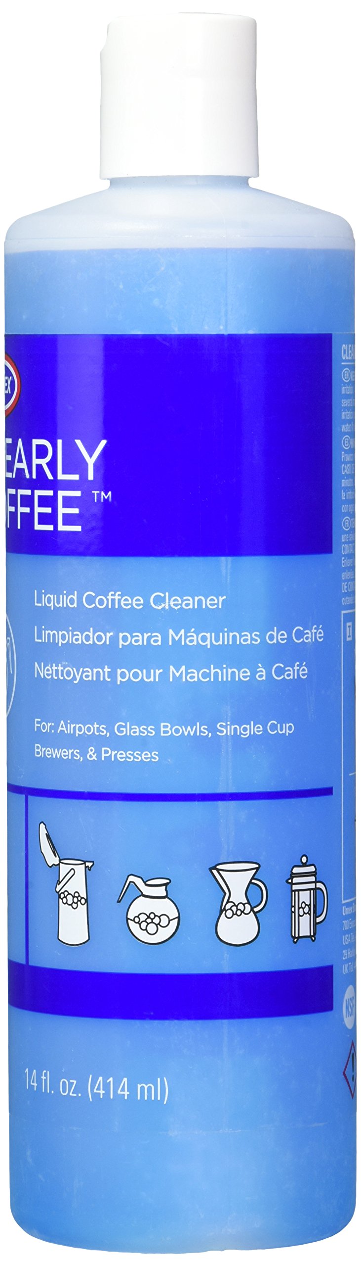 Clearly Coffee Liquid Coffee Pot Cleaner, 14-ounce