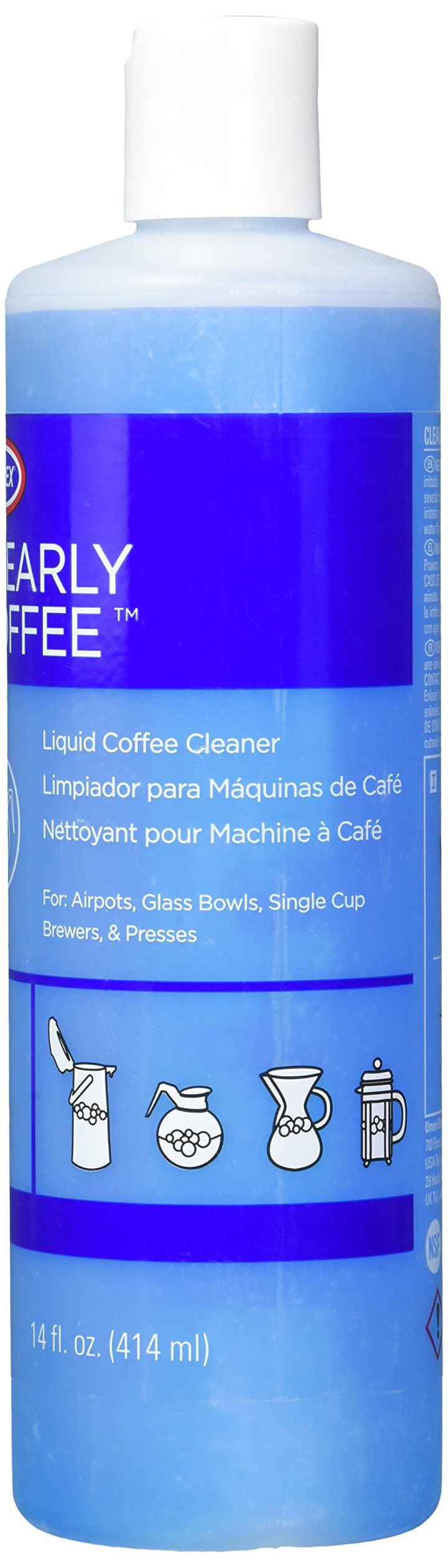 Clearly Coffee Liquid Coffee Pot Cleaner, 14-ounce
