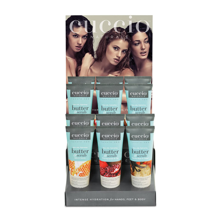 Cuccio Vanilla Bean &amp; Sugar Butter &amp; Scrub 4 oz.