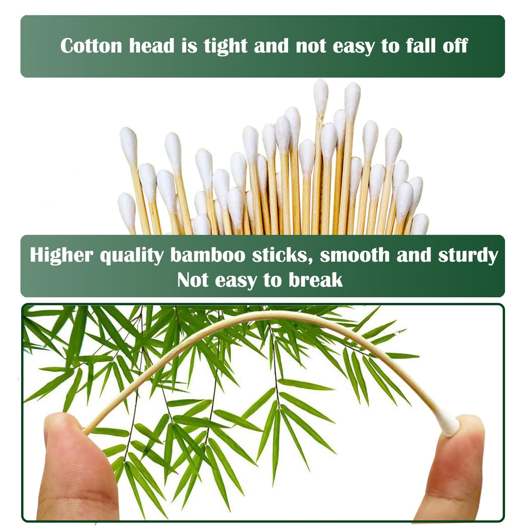 Cotton Swabs with Wooden Handle 6 Inch 700 Pieces Long Applicator Single Tip, Accessory For Gun Cleaning, Jewelry, Ceramics, Electronics, Fabric Decoration, Arts and Crafts, Cats and Dogs
