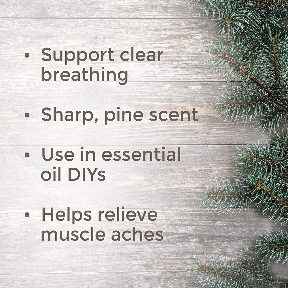 Fir Needle Essential Oil. 100% Pure, Undiluted, Therapeutic Grade. 10 ml (1/3 oz).