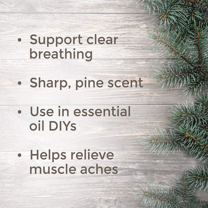 Fir Needle Essential Oil. 100% Pure, Undiluted, Therapeutic Grade. 10 ml (1/3 oz).