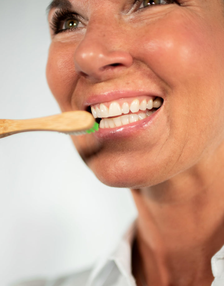 Bamboo Toothbrush - Slim Handle - Soft Bristle - BPA Fr