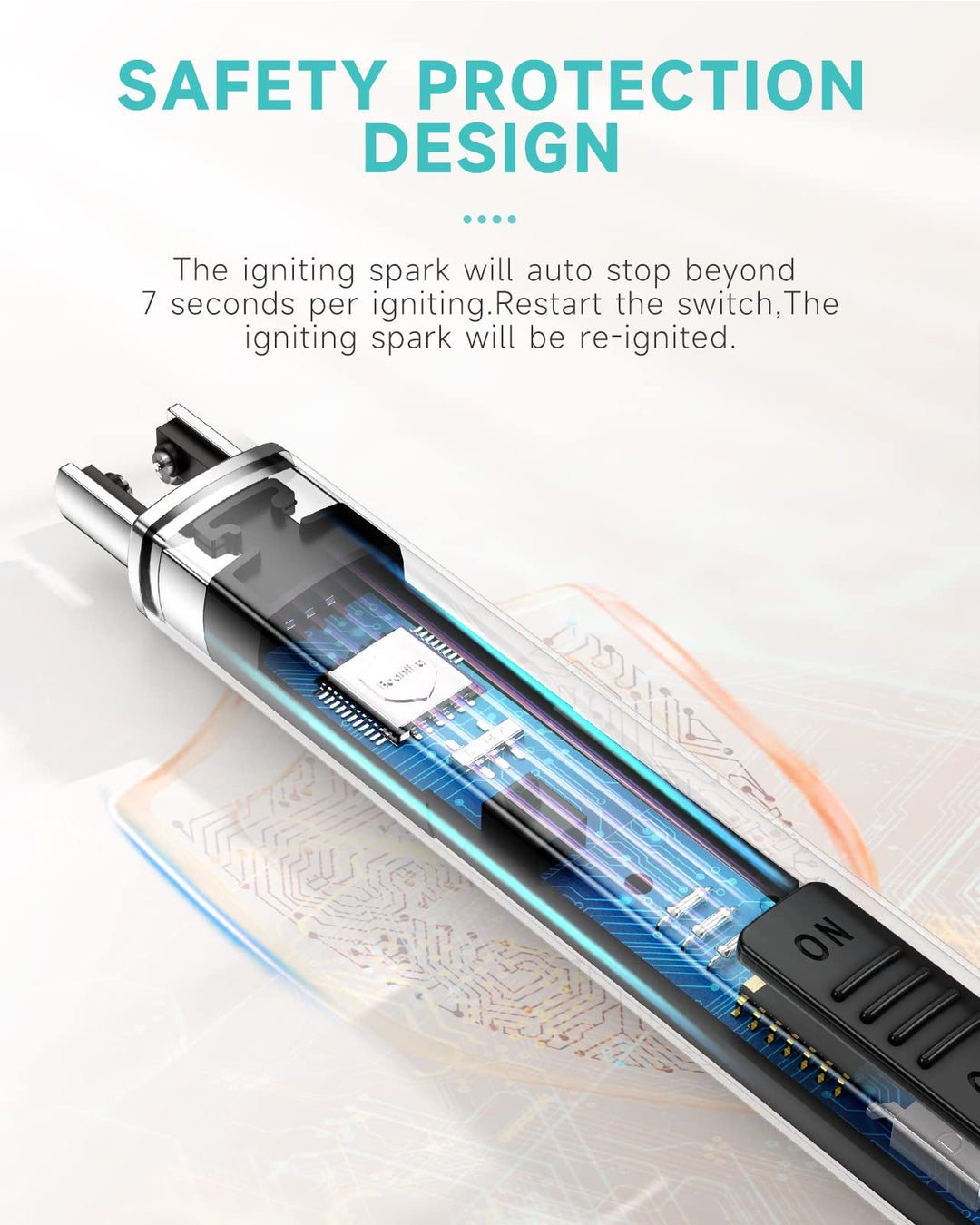 Candle Lighter, Electric Rechargeable Arc Lighter with 