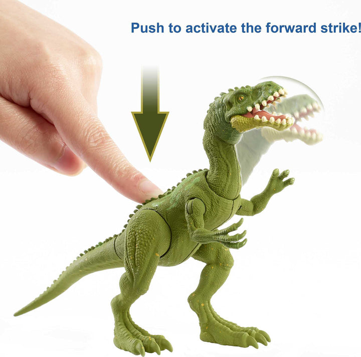 Jurassic World HBY68 Fierce Force Masiakasaurus Dinosaur Action Figure Movable Joints, Kids Gift Ages 3 Years &amp; Older , Multicolor, 12.0 cm*5.0 cm*20.0 cm