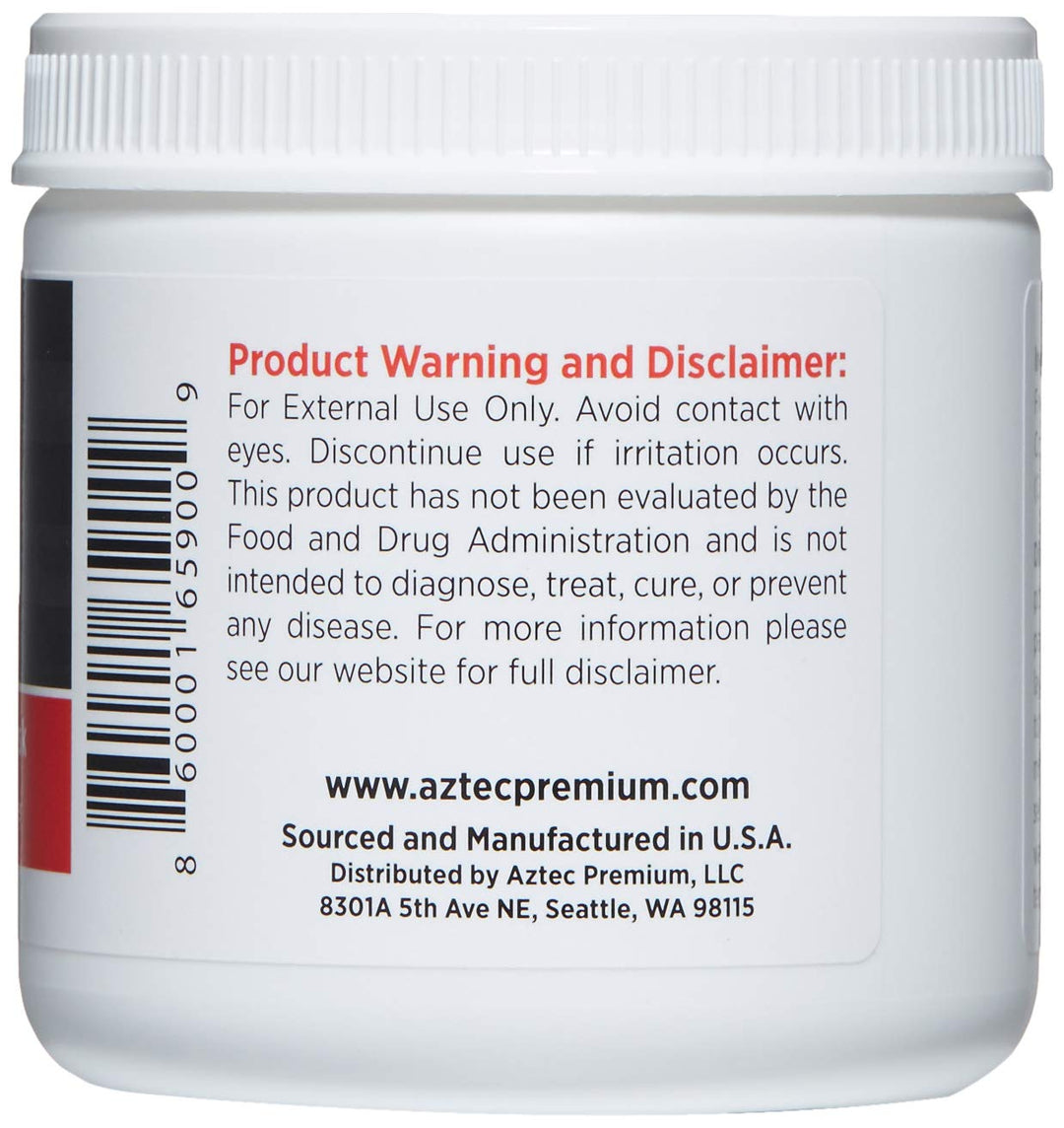Deep Cleansing Face &amp; Body Mask Powder | 100% Natural &amp; Organic Calcium Bentonite Clay (also known as Montmorillonite Clay) | 16 oz