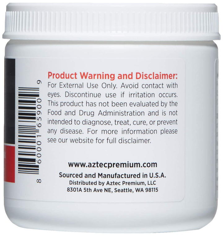 Deep Cleansing Face &amp; Body Mask Powder | 100% Natural &amp; Organic Calcium Bentonite Clay (also known as Montmorillonite Clay) | 16 oz