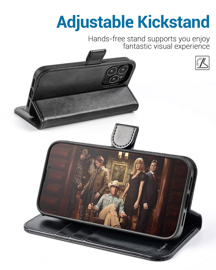 OCASE Compatible with iPhone 13 Pro Max Wallet Case, PU