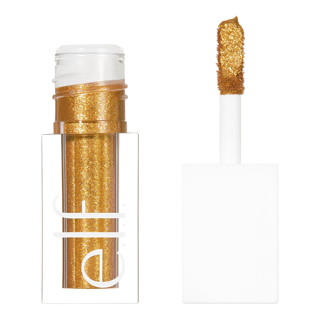 Cosmetics Liquid Glitter Gel Eyeshadow, 24k Gold, 0.10 Fl. Ounce, 24K Gold, 0.10 Fl Ounce