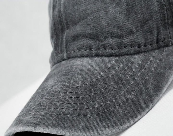 Unisex Skull-Chef Cooking Skull Vintage Jeans Adjustable Baseball Cap Cotton Denim Dad Hat (One Size, Black 5)