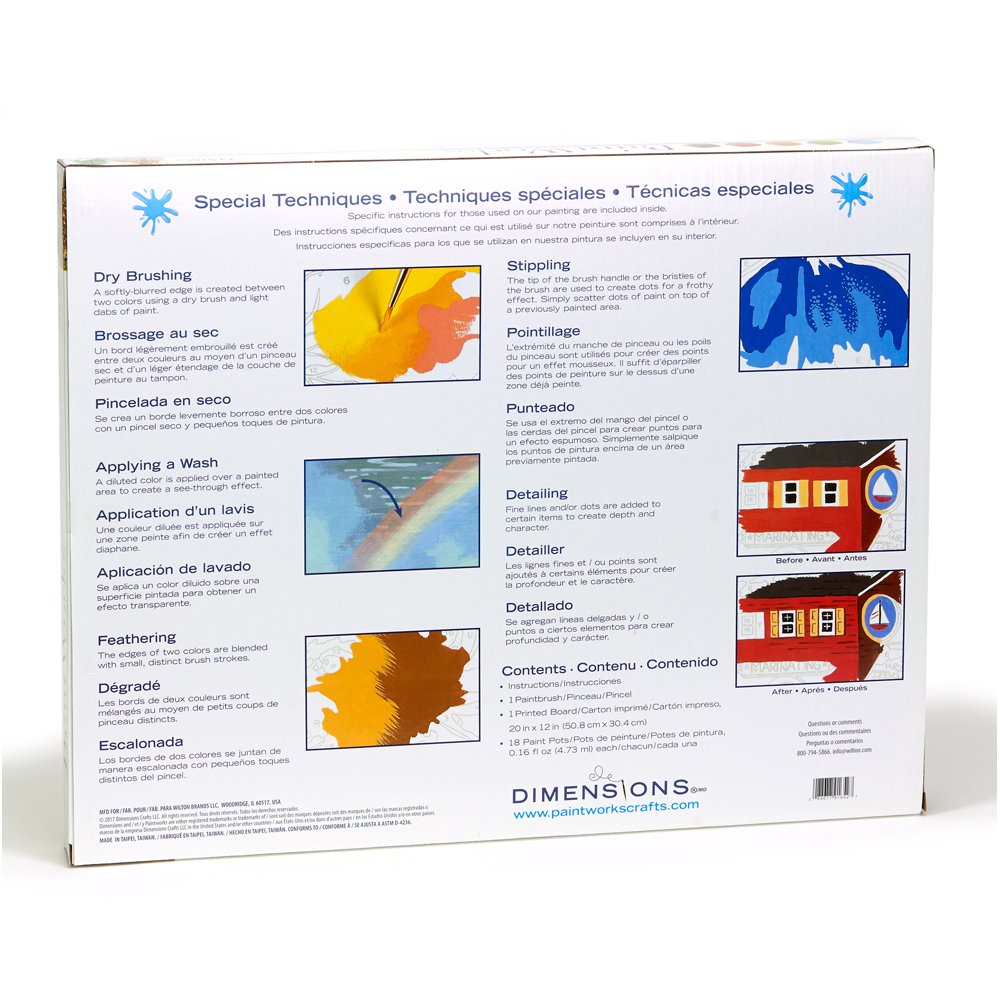 Precious Days Paint by Numbers for Adults, 20&#39;&#39; W x 12&#39;&#39; L