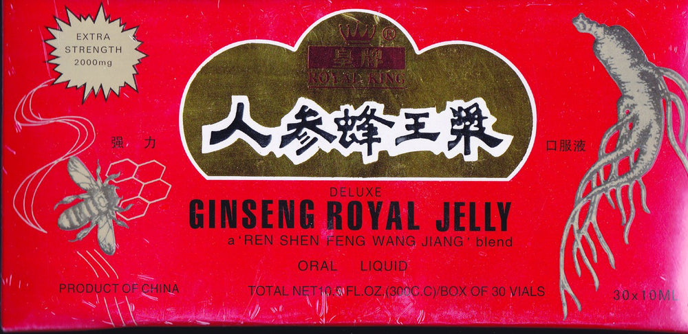 GINSENG PRODUCTS Ginseng & Royal Jelly in A Honey B
