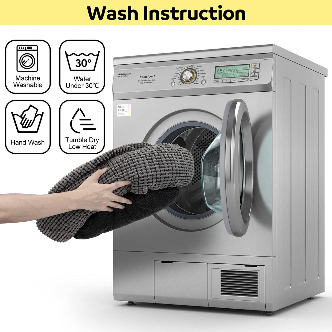 Small Dog Bed with Attached Blanket, Cozy Donut Cuddler Anti-Anxiety Hooded Pet Beds Calming Cave Bed. Orthopedic Round Puppy Beds for Dogs or Cats Washable, Anti-Slip Bottom, 23inch