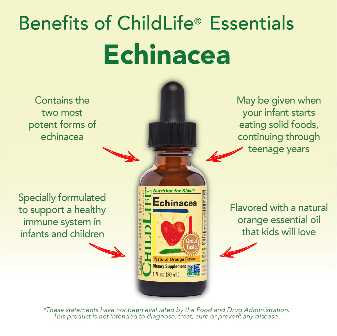 CHILDLIFE ESSENTIALS Liquid Echinacea for Kids - Immune