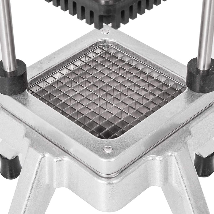 Commercial Vegetable Fruit Chopper W/6-Wedge Slicer&amp;1/4&amp;3/8&amp;1/2 Blade Professional Food Dicer French Fry Cutter Onion Slicer Stainless Steel For Tomato Peppers Potato Mushroom