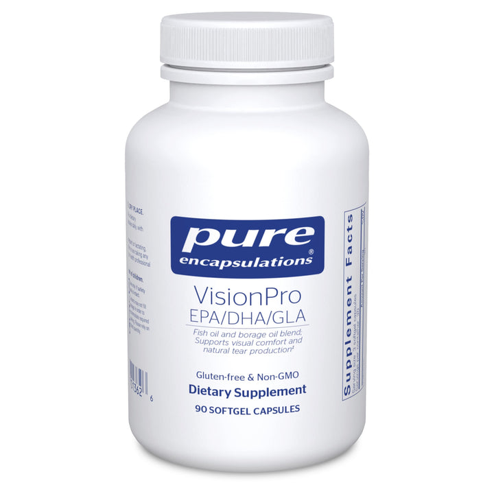 VisionPro EPA/DHA/GLA | Supports Natural Tear Production and Retention of Eye Moisture* | 90 Softgel Capsules