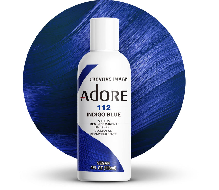 Shining Semi Permanent Hair Colour, 112 Indigo Blue
