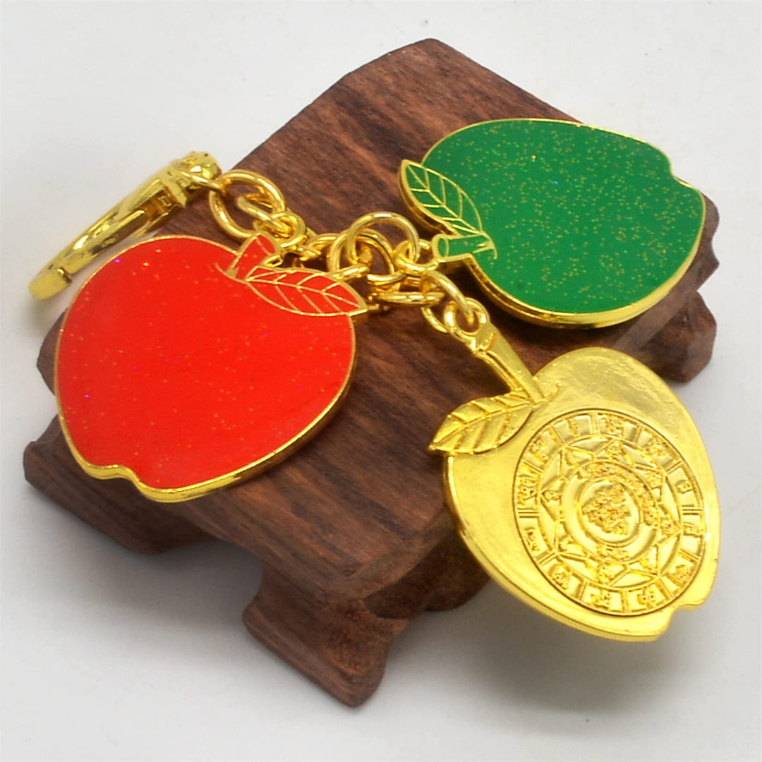 Feng Shui Trinity Of Apples Amulet Rune of Luck