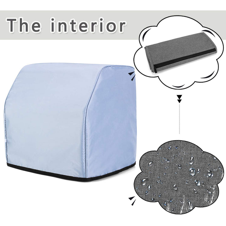 LUXJA Serger Machine Cover with Storage Pockets, Serger